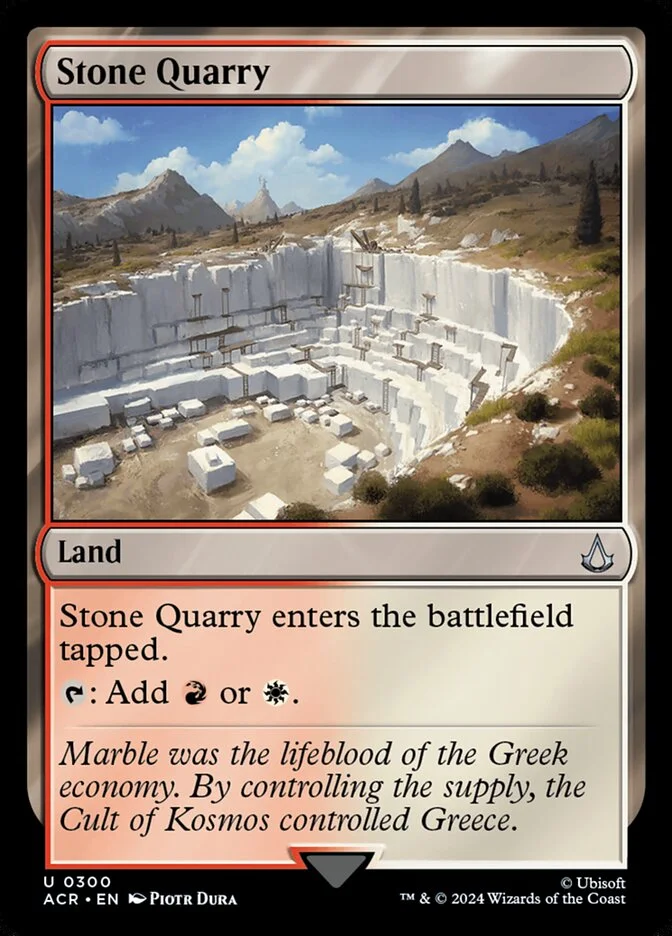 Stone Quarry (Assassin's Creed) - Magic: The Gathering in TCG Land