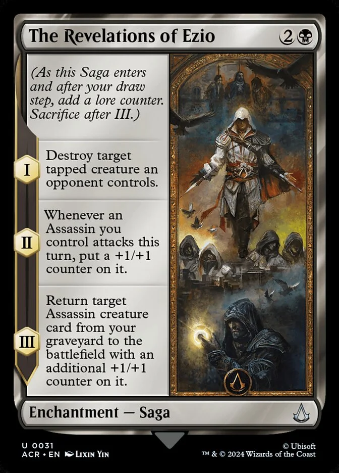The Revelations of Ezio (Assassin's Creed) - Magic: The Gathering in TCG Land