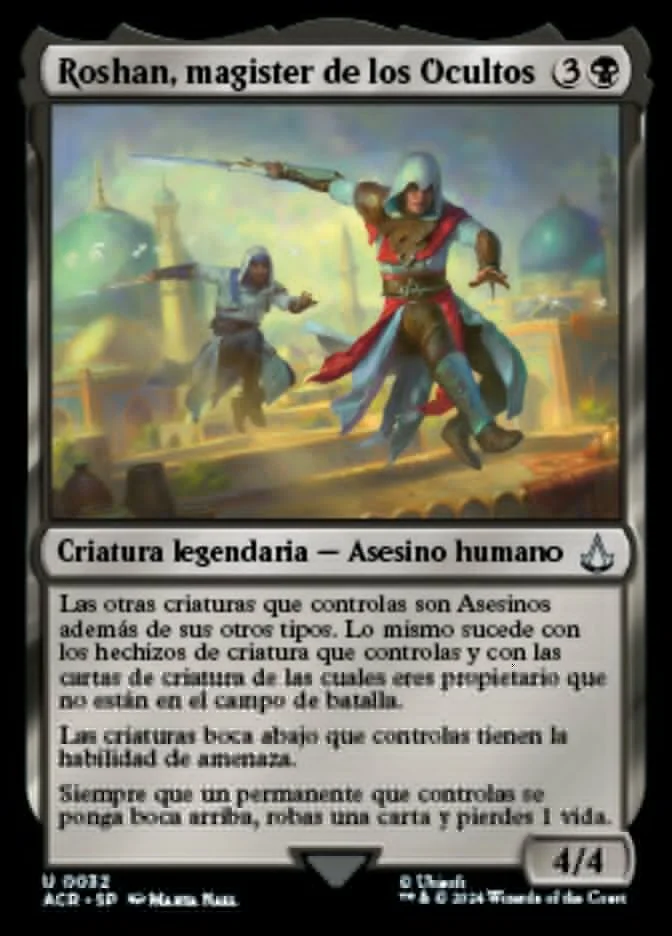 Roshan, magister de los Ocultos (Assassin's Creed) - Magic: The Gathering in TCG Land México
