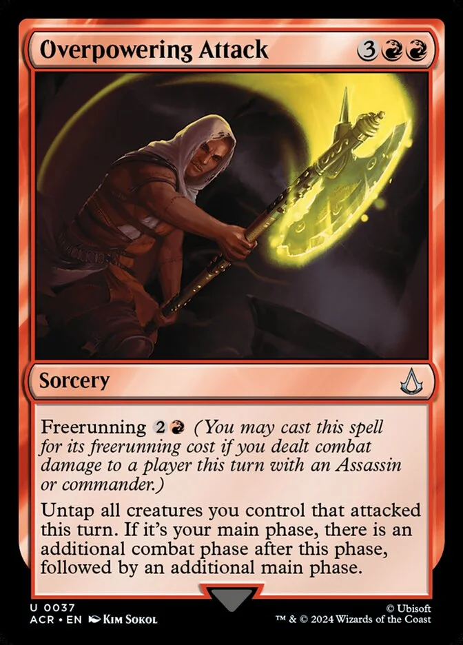 Overpowering Attack (Assassin's Creed) - Magic: The Gathering in TCG Land