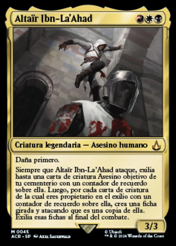 Altaïr Ibn-La'Ahad (Assassin's Creed) - Magic: The Gathering in TCG Land