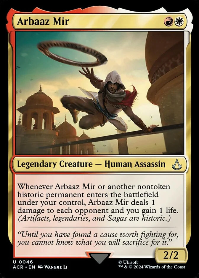 Arbaaz Mir (Assassin's Creed) - Magic: The Gathering in TCG Land