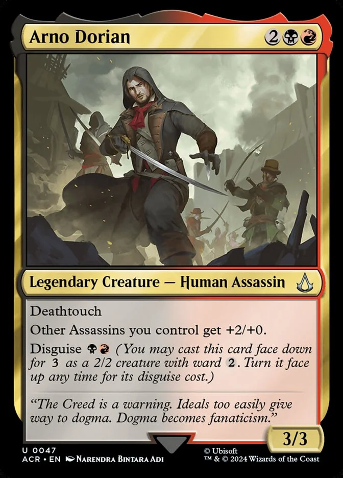 Arno Dorian (Assassin's Creed) - Magic: The Gathering in TCG Land