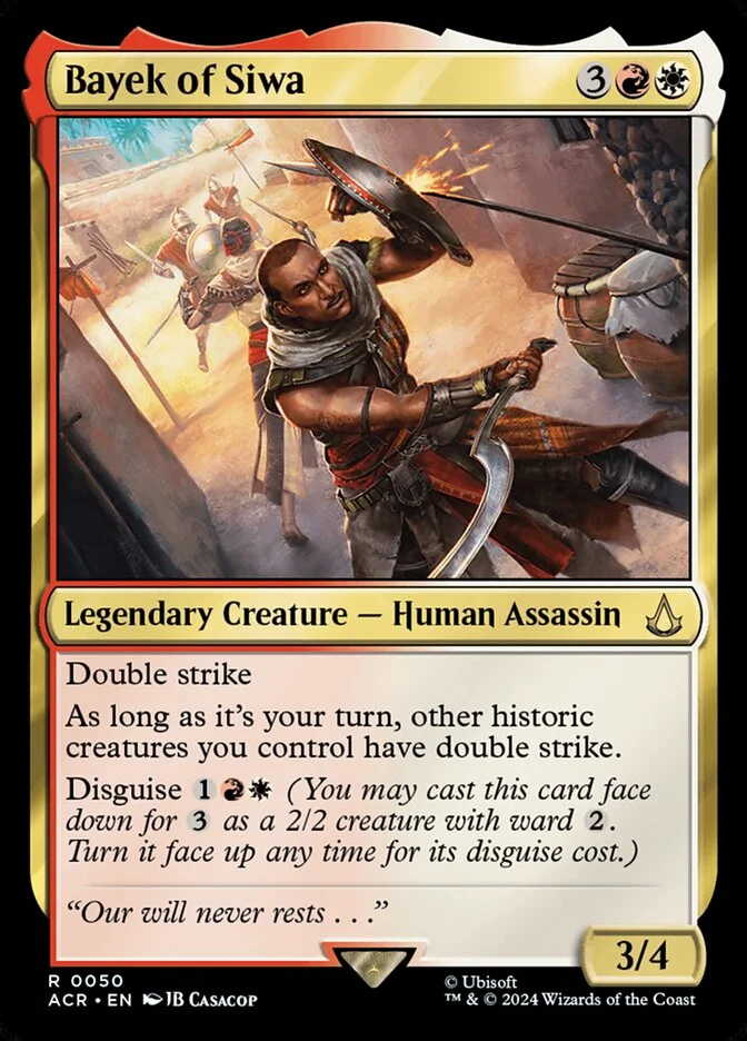 Bayek of Siwa (Assassin's Creed) - Magic: The Gathering in TCG Land