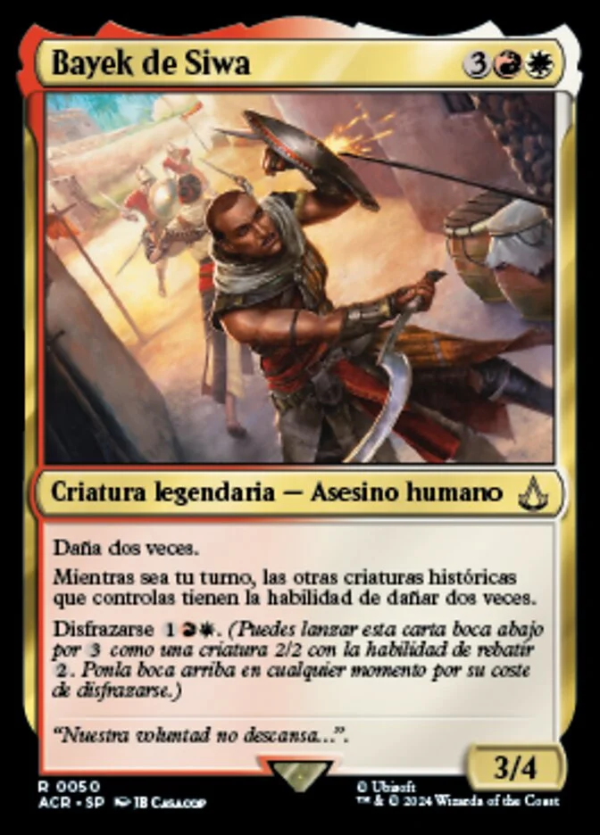 Bayek de Siwa (Assassin's Creed) - Magic: The Gathering in TCG Land México