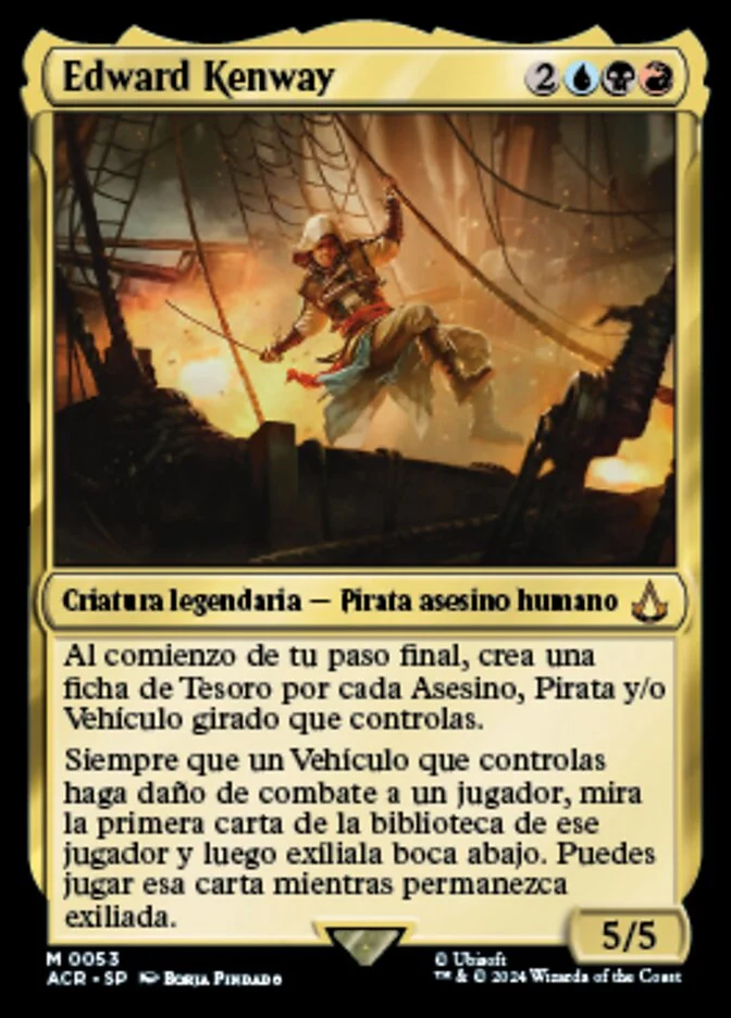 Edward Kenway (Assassin's Creed) - Magic: The Gathering in TCG Land