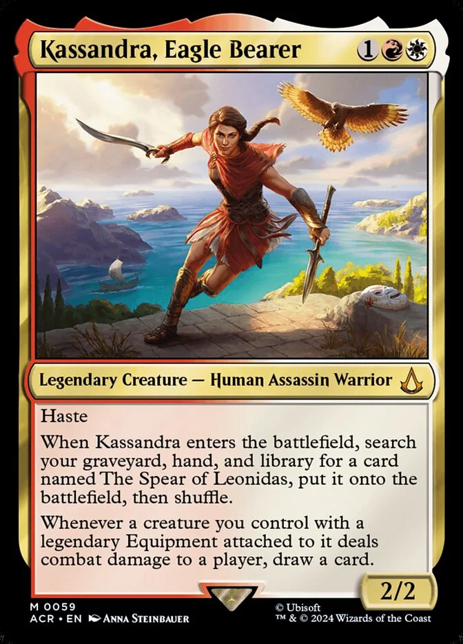 Kassandra, Eagle Bearer (Assassin's Creed) - Magic: The Gathering in TCG Land