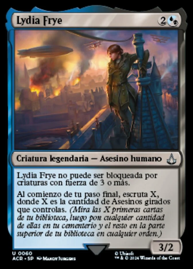 Lydia Frye (Assassin's Creed) - Magic: The Gathering in TCG Land