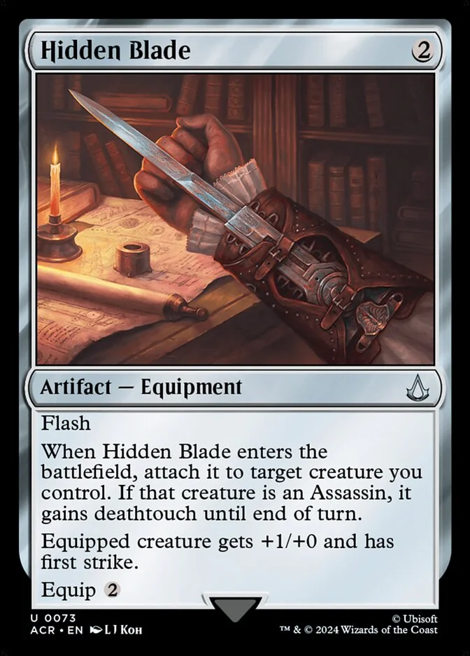 Hidden Blade (Assassin's Creed) - Magic: The Gathering in TCG Land
