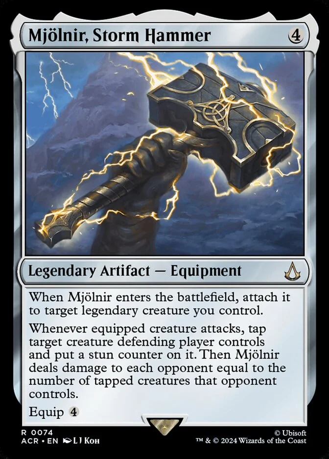 Mjölnir, Storm Hammer (Assassin's Creed) - Magic: The Gathering in TCG Land