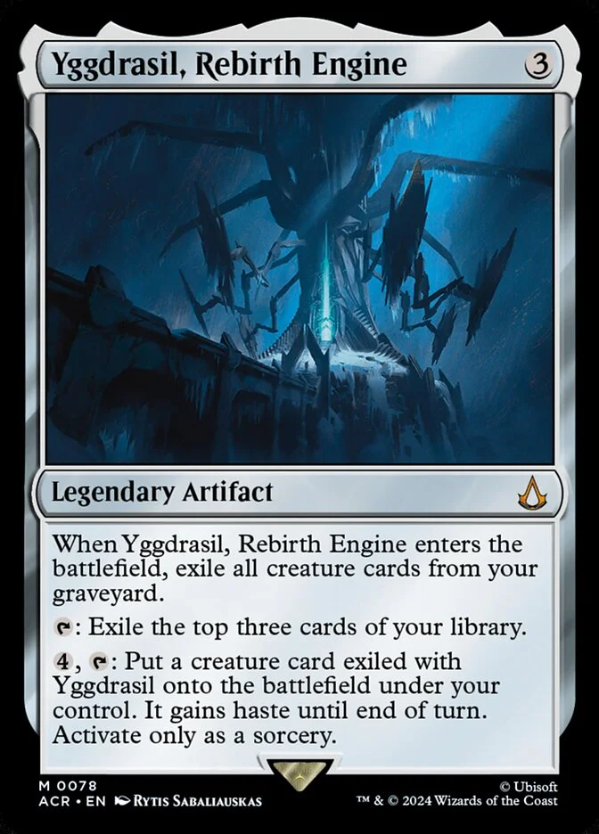 Yggdrasil, Rebirth Engine (Assassin's Creed) - Magic: The Gathering in TCG Land
