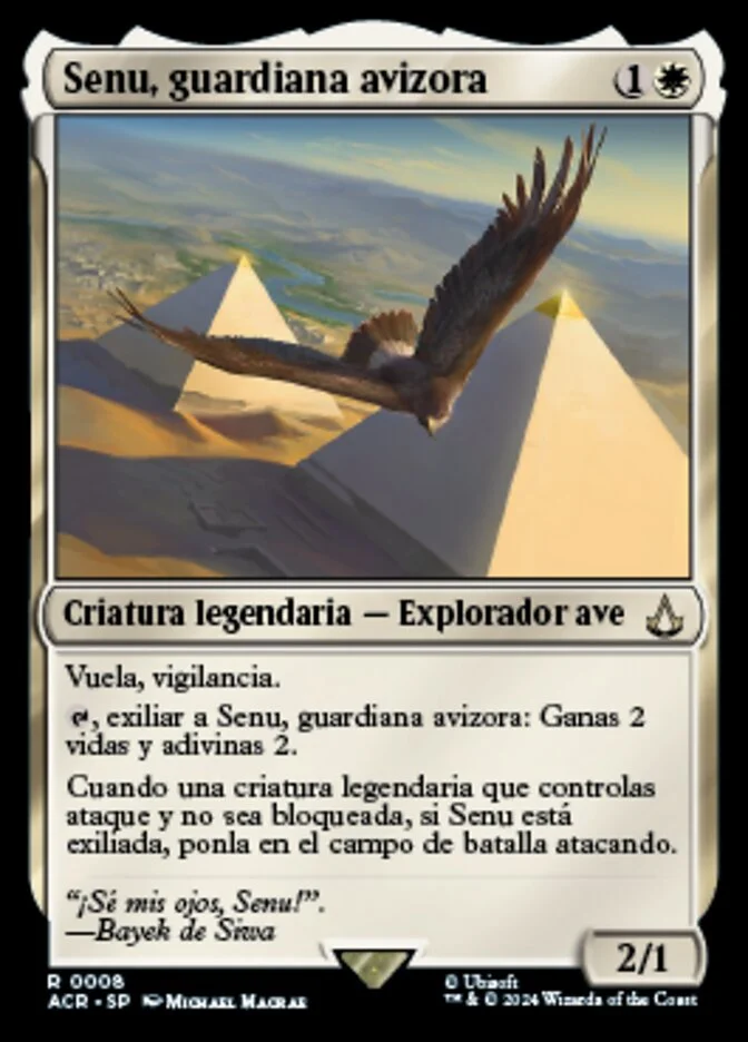 Senu, guardiana avizora (Assassin's Creed) - Magic: The Gathering in TCG Land