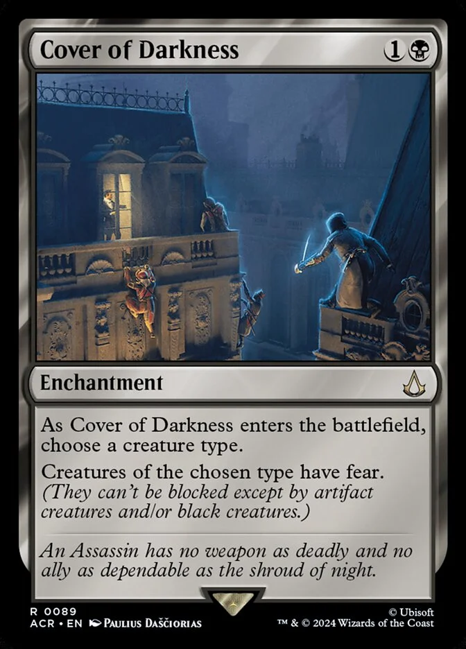 Cover of Darkness (Assassin's Creed) - Magic: The Gathering in TCG Land