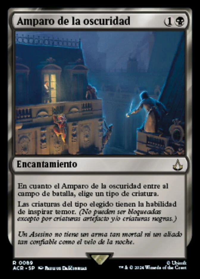 Amparo de la oscuridad (Assassin's Creed) - Magic: The Gathering in TCG Land México