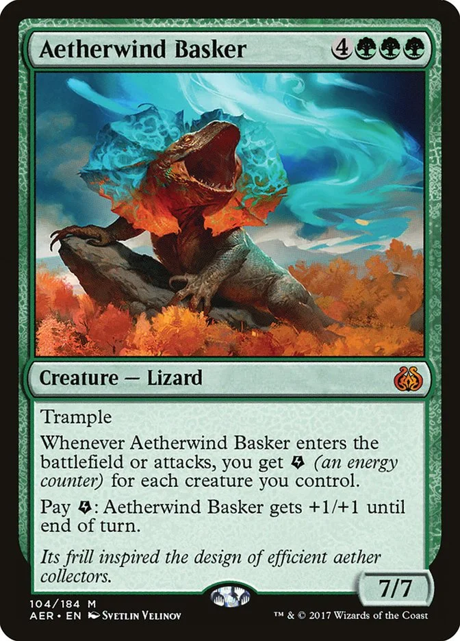 Aetherwind Basker (Aether Revolt) - Magic: The Gathering in TCG Land