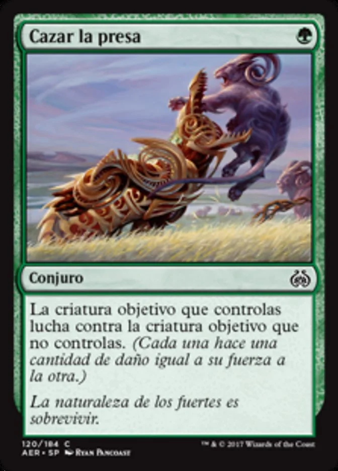 Cazar la presa (Aether Revolt) - Magic: The Gathering in TCG Land