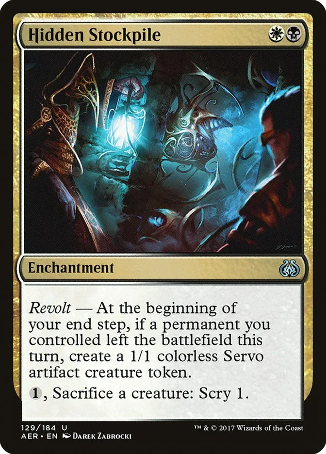 Hidden Stockpile (Aether Revolt) - Magic: The Gathering in TCG Land