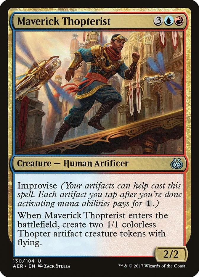 Maverick Thopterist (Aether Revolt) - Magic: The Gathering in TCG Land