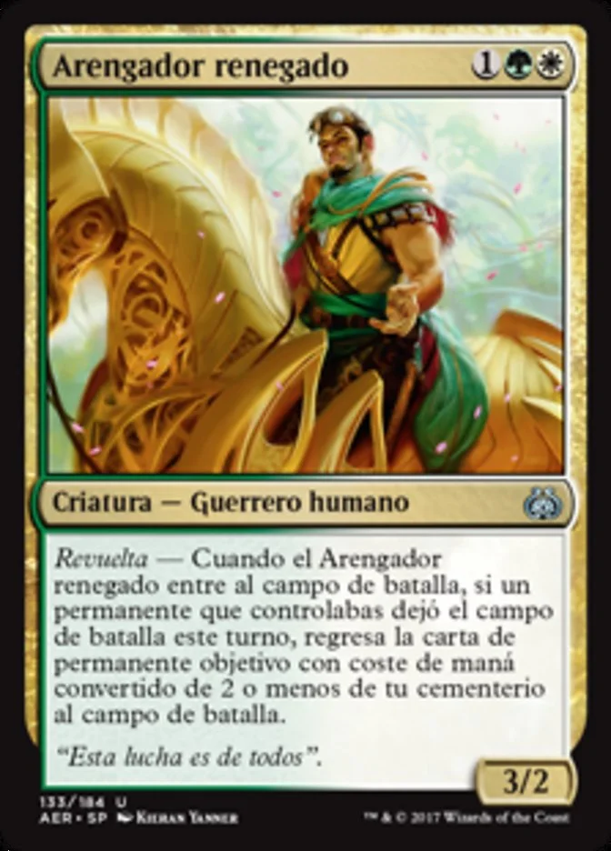 Arengador renegado (Aether Revolt) - Magic: The Gathering in TCG Land