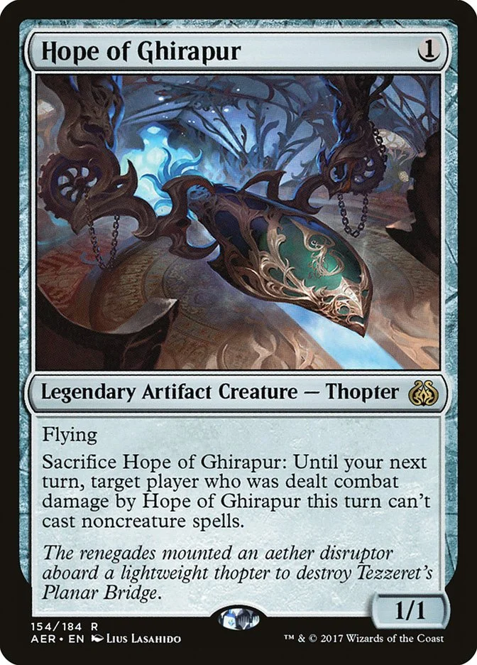 Hope of Ghirapur (Aether Revolt) - Magic: The Gathering in TCG Land