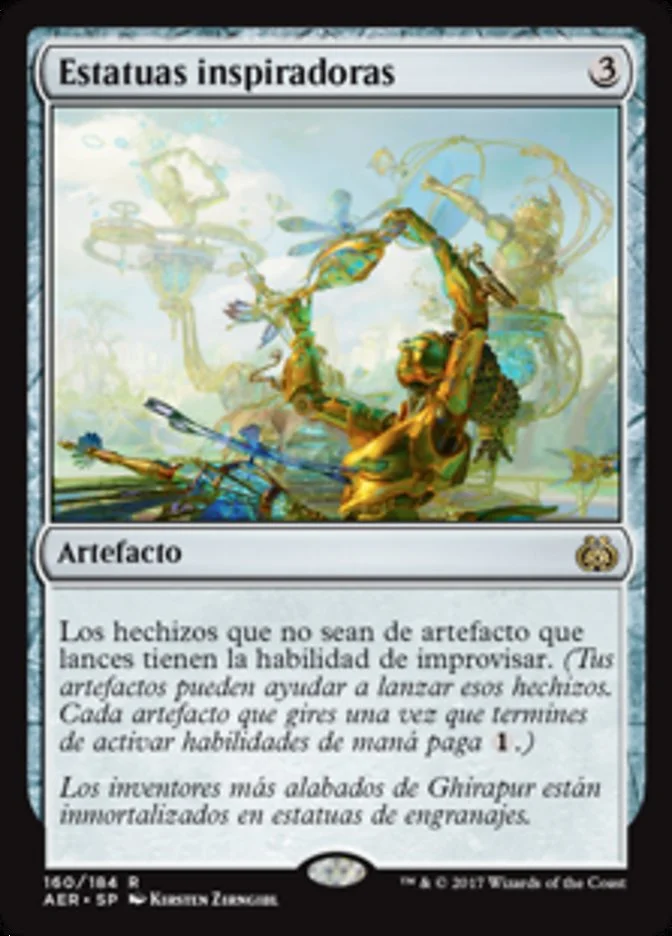 Estatuas inspiradoras (Aether Revolt) - Magic: The Gathering in TCG Land