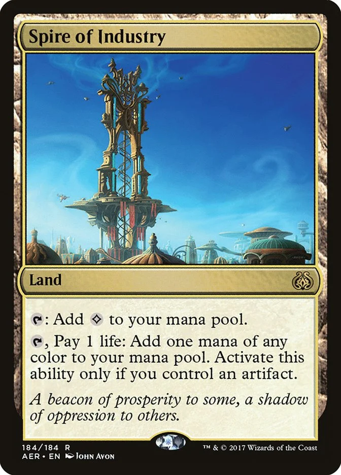 Spire of Industry (Aether Revolt) - Magic: The Gathering in TCG Land