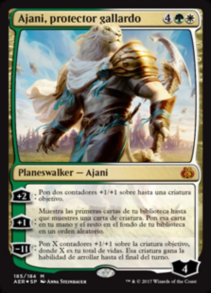 Ajani, protector gallardo (Aether Revolt) - Magic: The Gathering in TCG Land