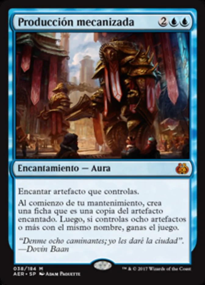 Producción mecanizada (Aether Revolt) - Magic: The Gathering in TCG Land