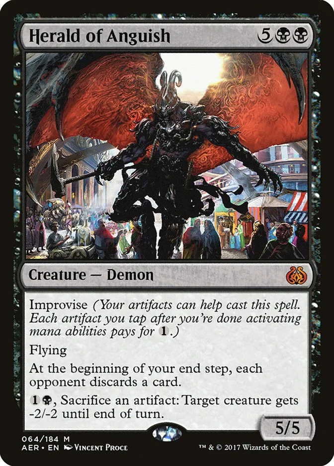 Herald of Anguish (Aether Revolt) - Magic: The Gathering in TCG Land