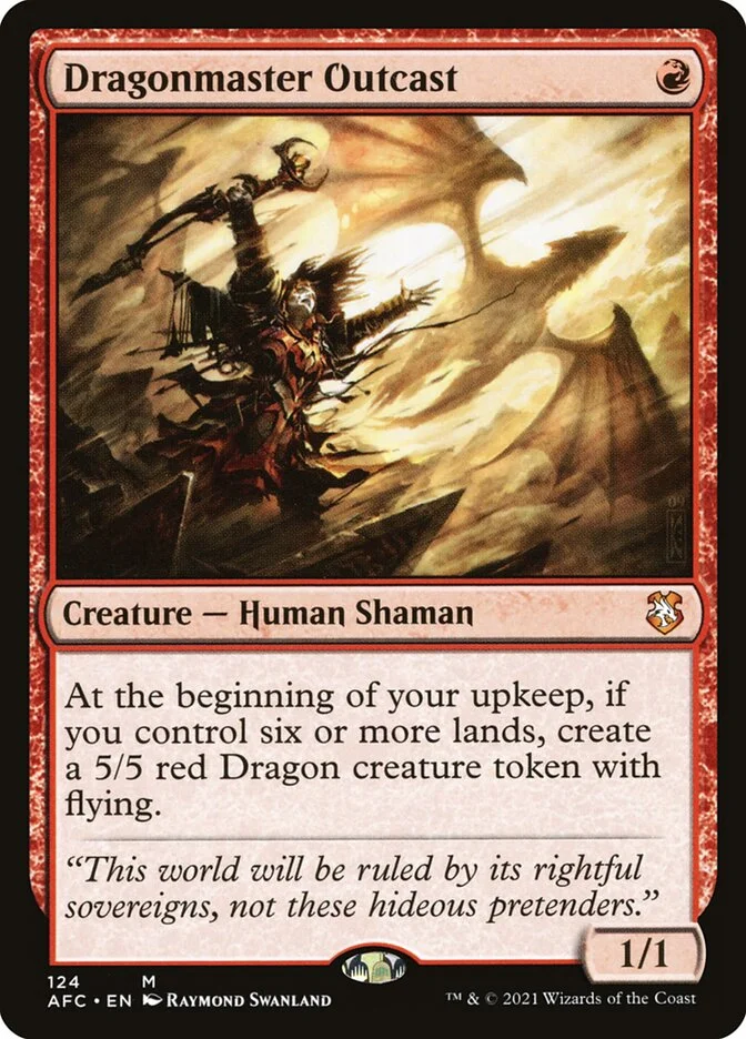 Dragonmaster Outcast (Forgotten Realms Commander) - Magic: The Gathering in TCG Land