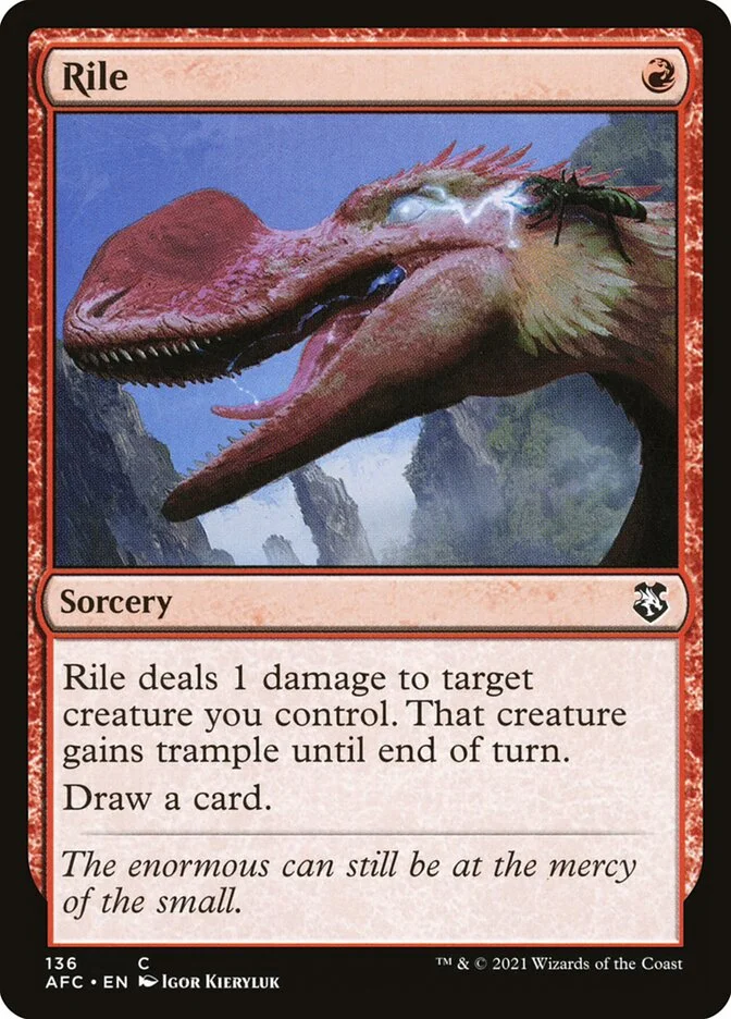 Rile (Forgotten Realms Commander) - Magic: The Gathering in TCG Land