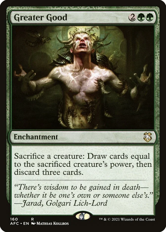Greater Good (Forgotten Realms Commander) - Magic: The Gathering in TCG Land