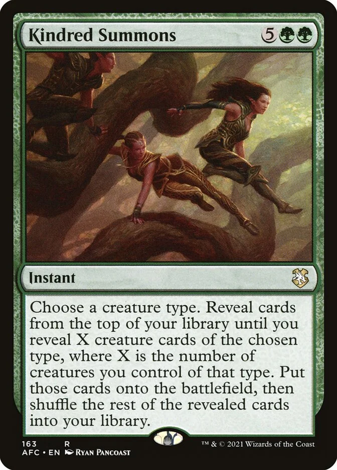 Kindred Summons (Forgotten Realms Commander) - Magic: The Gathering in TCG Land