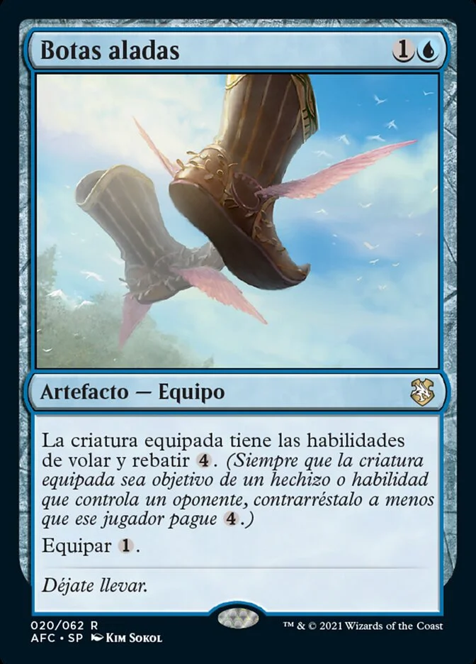Botas aladas (Forgotten Realms Commander) - Magic: The Gathering in TCG Land