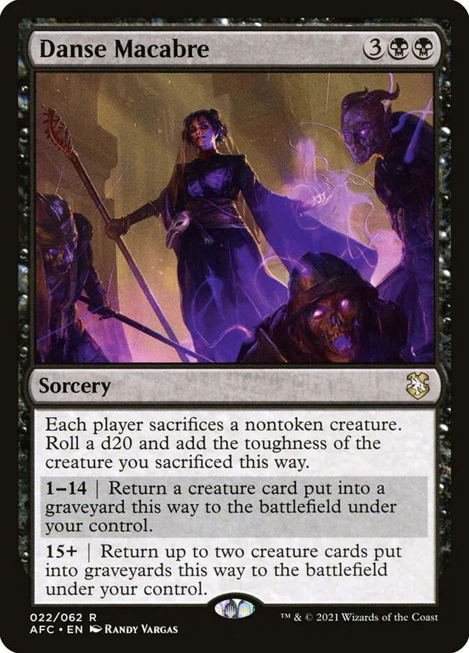 Danse Macabre (Forgotten Realms Commander) - Magic: The Gathering in TCG Land