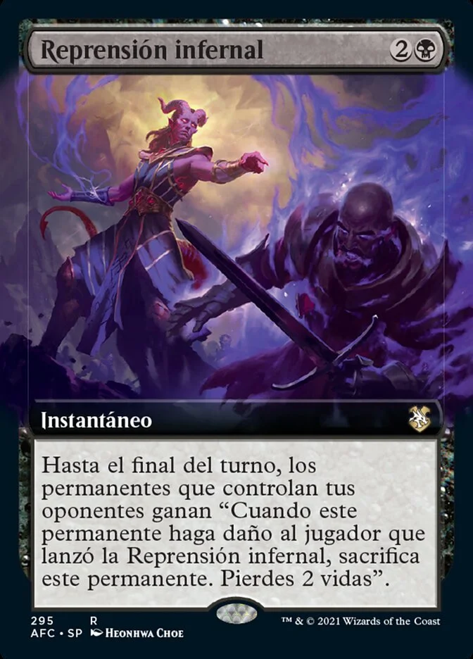Reprensión infernal (Forgotten Realms Commander) - Magic: The Gathering in TCG Land