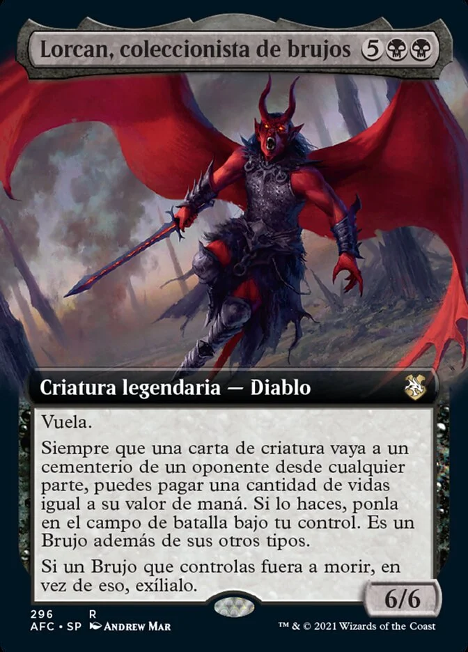 Lorcan, coleccionista de brujos (Forgotten Realms Commander) - Magic: The Gathering in TCG Land México