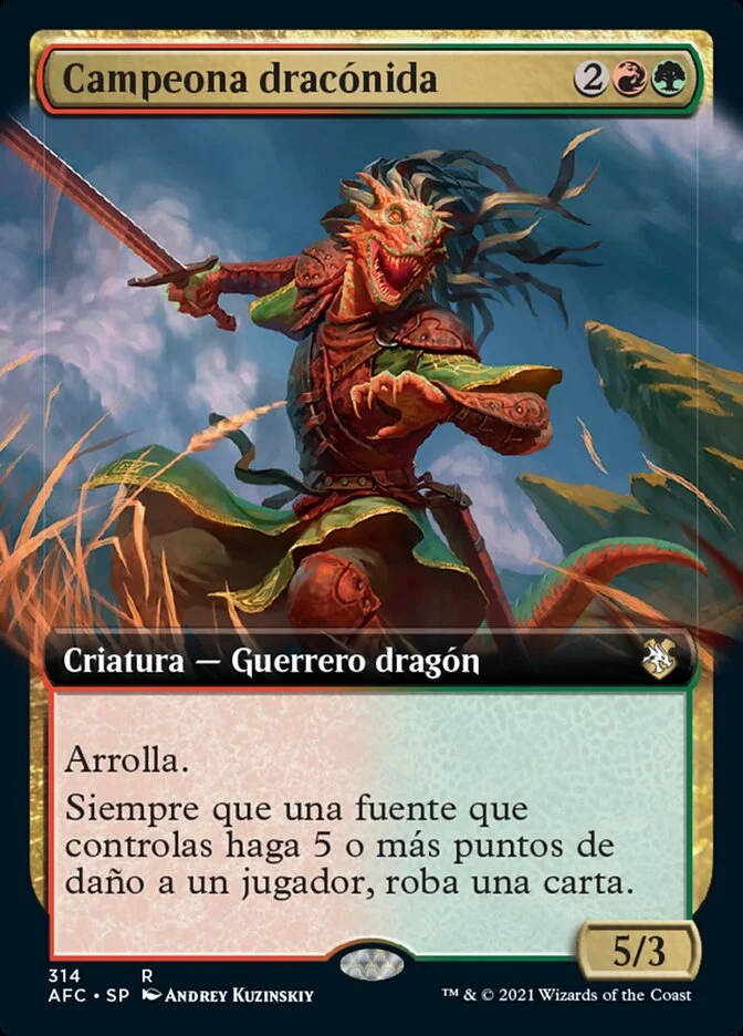 Campeona dracónida (Forgotten Realms Commander) - Magic: The Gathering in TCG Land