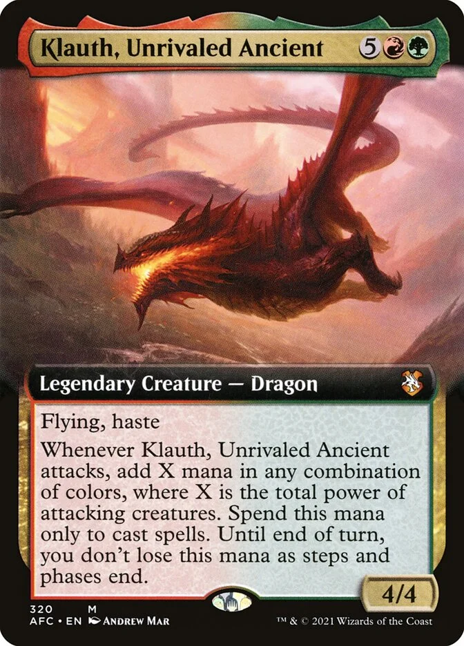 Klauth, Unrivaled Ancient (Forgotten Realms Commander) - Magic: The Gathering in TCG Land México