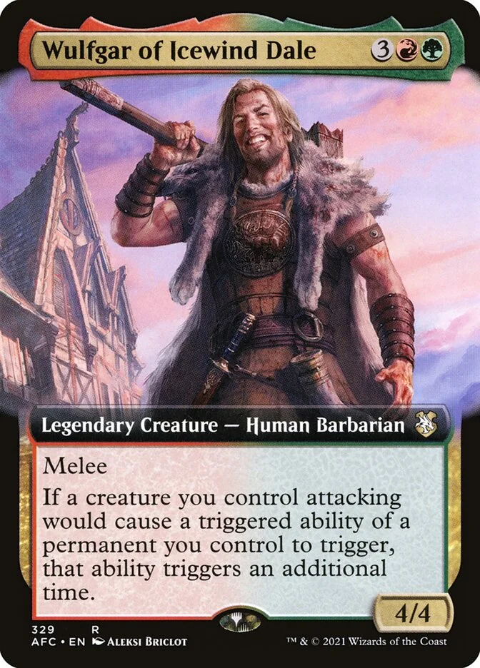 Wulfgar of Icewind Dale (Forgotten Realms Commander) - Magic: The Gathering in TCG Land