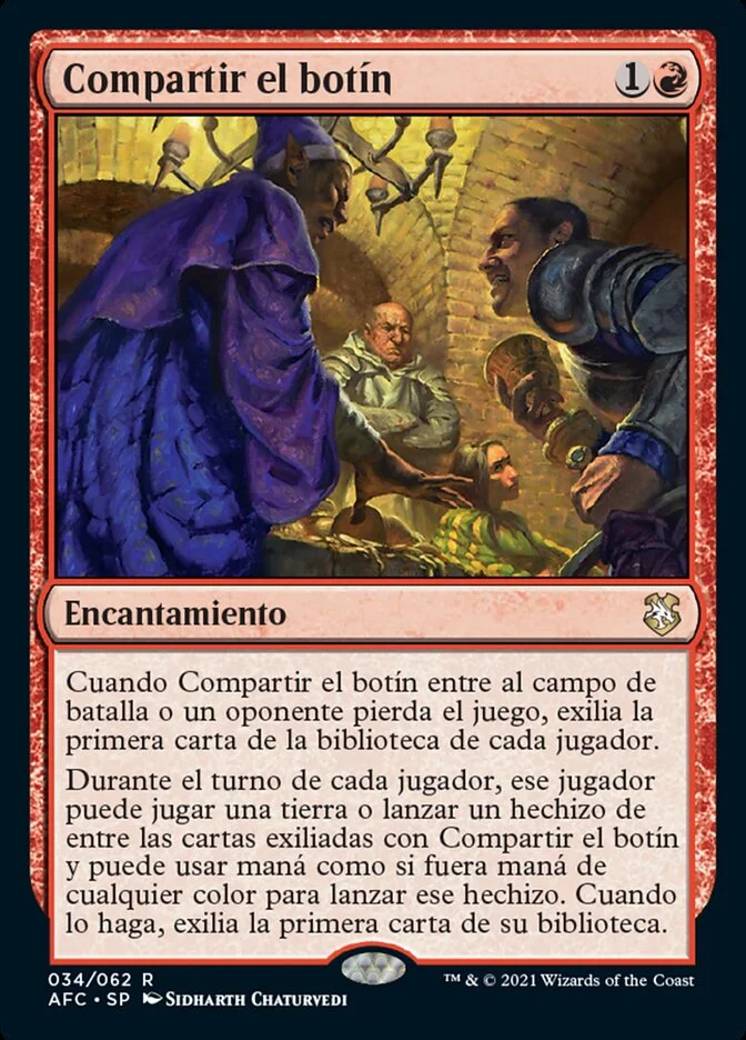 Compartir el botín (Forgotten Realms Commander) - Magic: The Gathering in TCG Land