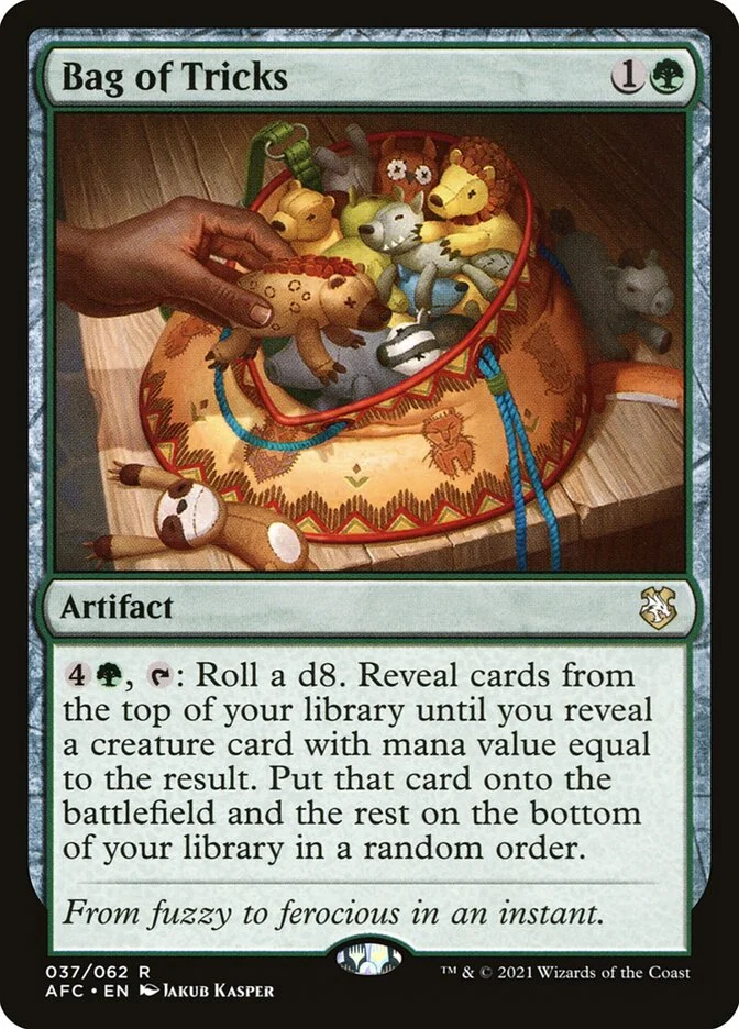 Bag of Tricks (Forgotten Realms Commander) - Magic: The Gathering in TCG Land
