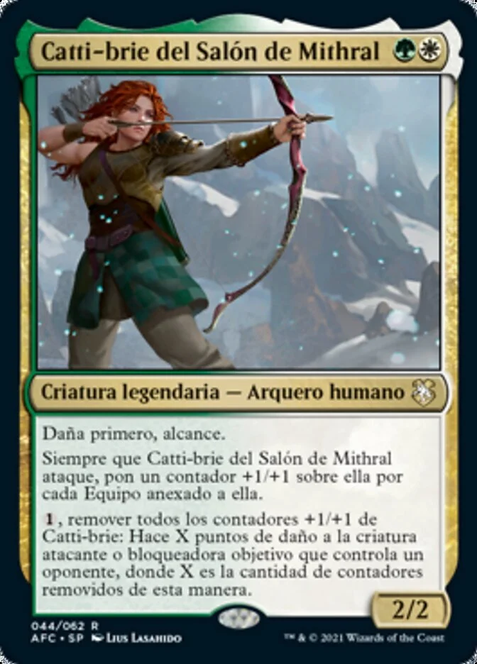 Catti-brie of Mithral Hall (Forgotten Realms Commander) - Magic: The Gathering in TCG Land México