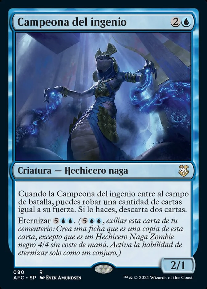 Campeona del ingenio (Forgotten Realms Commander) - Magic: The Gathering in TCG Land México