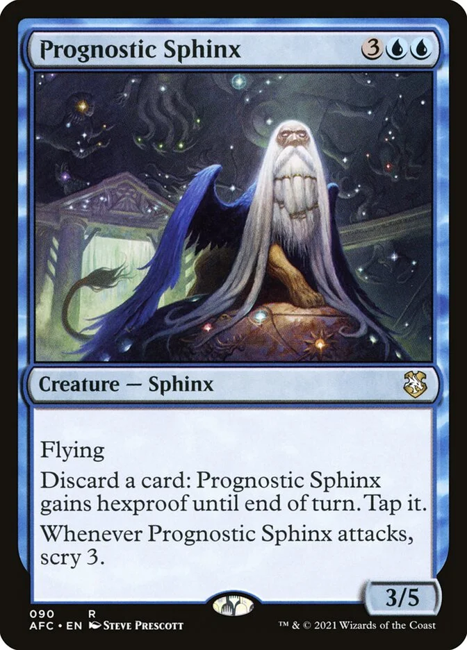 Prognostic Sphinx (Forgotten Realms Commander) - Magic: The Gathering in TCG Land México