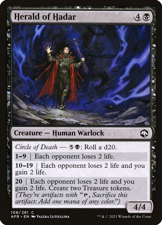 Herald of Hadar (Adventures in the Forgotten Realms) - Magic: The Gathering in TCG Land