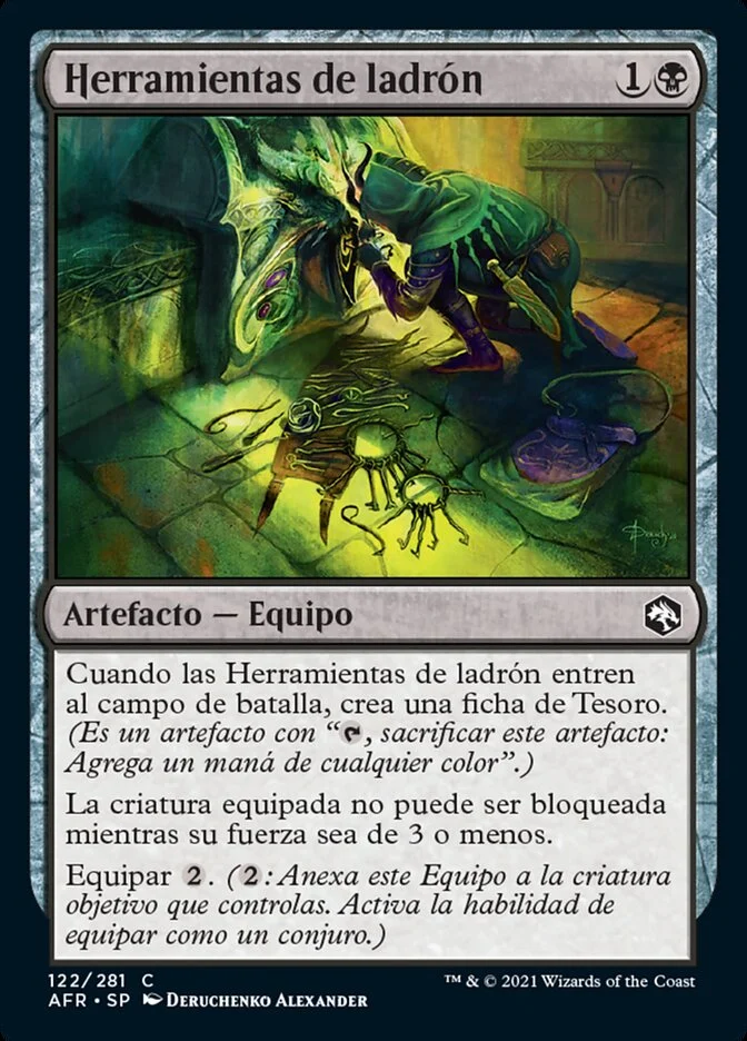 Herramientas de ladrón (Adventures in the Forgotten Realms) - Magic: The Gathering in TCG Land