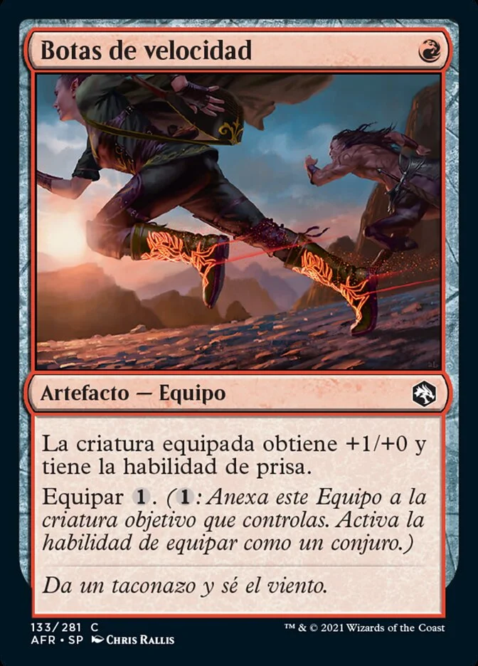 Botas de velocidad (Adventures in the Forgotten Realms) - Magic: The Gathering in TCG Land