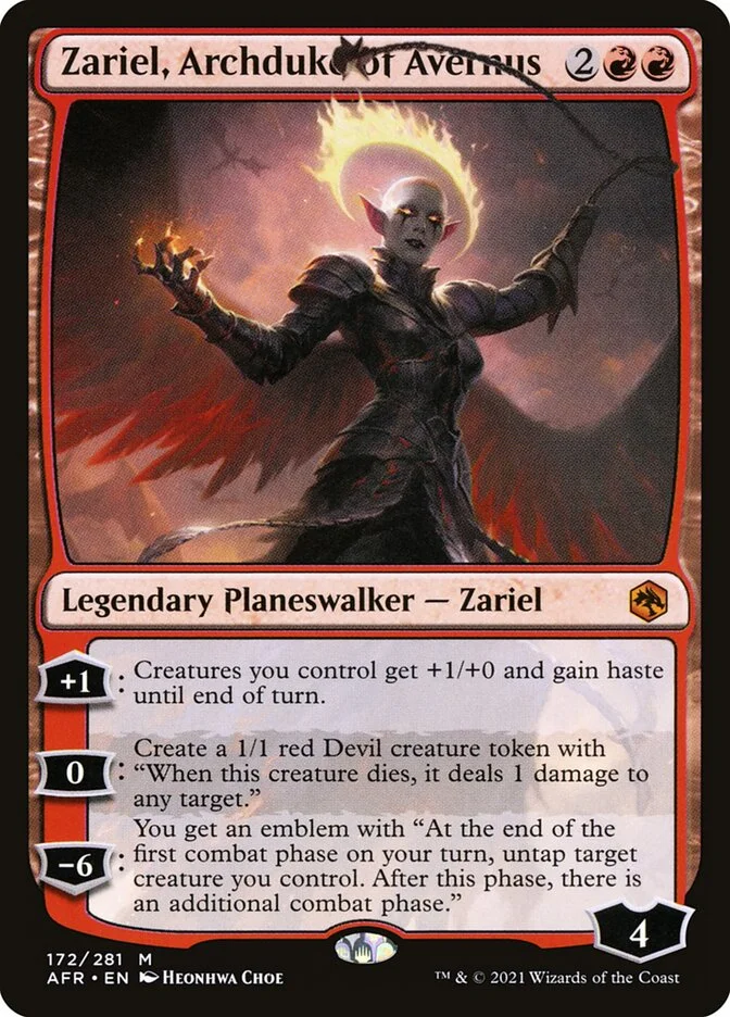 Zariel, Archduke of Avernus (Adventures in the Forgotten Realms) - Magic: The Gathering in TCG Land