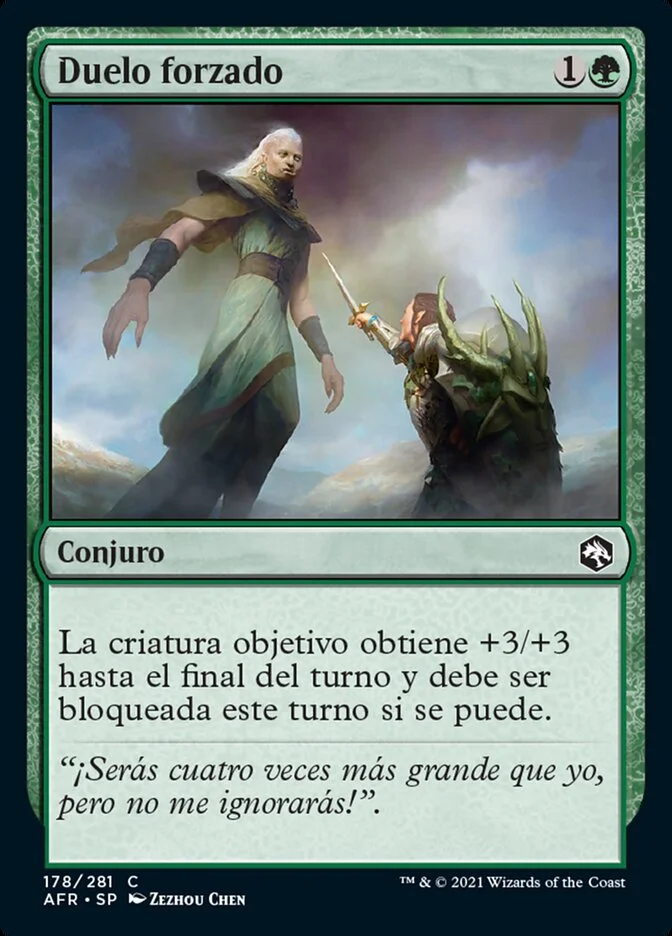 Duelo forzado (Adventures in the Forgotten Realms) - Magic: The Gathering in TCG Land México